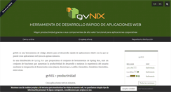 Desktop Screenshot of gvnix.org
