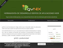 Tablet Screenshot of gvnix.org